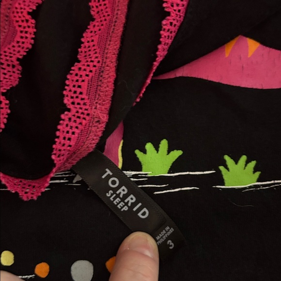 Foxy Lace Trim Sleep Tank+Boyshort Pajama Set - Picture 5 of 10